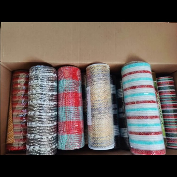 Colorful Mesh Ribbon Rolls - Picture 5 of 7